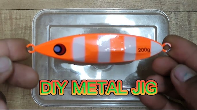 DIY Fishing Bait Using Hot Stamping Foil 