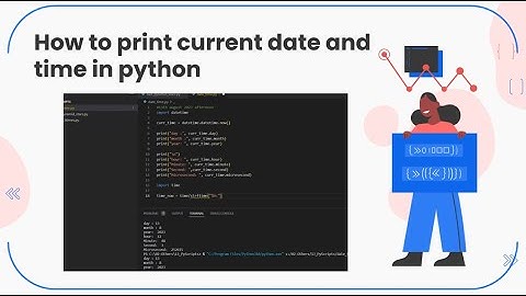 Python - Print Current Date and Time