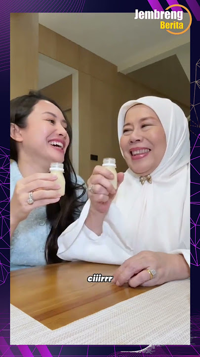 Dewi Yull's son surprises his wife in front of his mother #dewiyull #artist #gossip #celebrity
