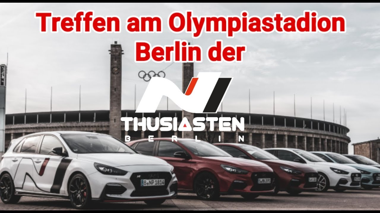 Hyundai i30N Performance - Treffen der "N-Thusiasten-Berlin" am Berliner Olympiastadion
