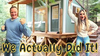 Off Grid Cabin Build: Final Decorating and Tour!