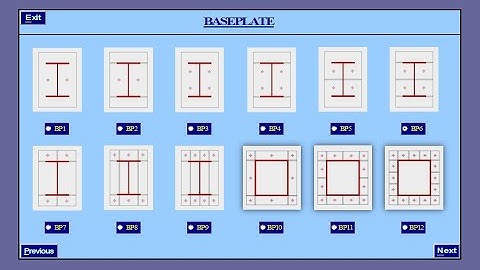 BASEPLATE DESIGN