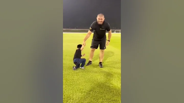 Khabib caring his little brother hasbula#khabibnurmagomedov #shorts #hasbulla #newstatus #livestream