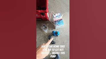 does your house take forever to get hot water? you might need a recirculation pump installed