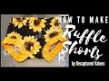 How To Sew Ruffle Shorts Video Tutorial