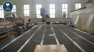 Blue Elephant 2040 ATC cnc router machine test video for Croatia customer