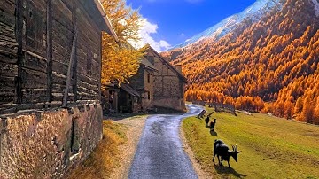 Discover an Ancient UNINHABITED Village | Driving Through a Breathtaking Remote Valley - Alps