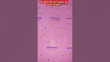 Polygons made of matchsticks #matchsticks_craft #polygons #makepolygonsusingmatchsticks