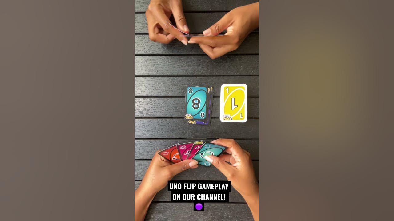 Happy Flipping Friday! 🟣 It’s UNO Flip Time #unocardgame #howtoplayuno #unoflip #shorts