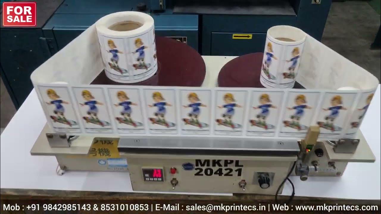 FOR SALE SANWA VRS300 ROLL TO ROLL LABEL COUNTING MACHINE FROM