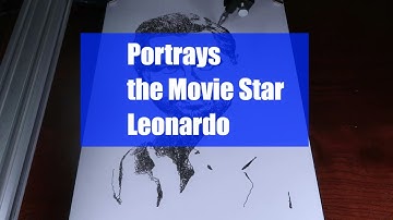 Capturing Excellence: iDraw Pen Plotter Portrays the Movie Star Leonardo