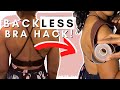 I Found The BEST Backless Strapless Bra HACK EVER!