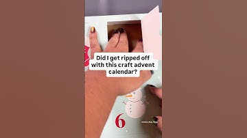 Aldi craft advent calendar disappointment #budgetcrafting #adventcalendar #aldi