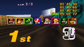 Mario Kart 64 Walkthrough Star Cup 150cc [1st place in all stages] Part 1/2 by wesker86kennedy 99 views 6 years ago 9 minutes, 51 seconds