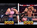 The evolution of attitude adjustment in wwe games  wwe 2k23