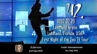 View U2 Zoo TV Tour Concert Performance at Lakeland Arena, Florida