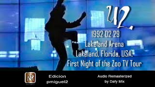 U2 First Night of the Zoo TV Tour. 1992 02 29 Lakeland Arena. Lakeland, Florida, USA.