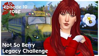 MY SIM IS VALEDICTORIAN! 📚 | EP 10 | Sims 4 Not So Berry Legacy Challenge 🌹