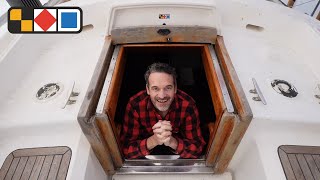 Rebuilding The Anchor Locker and Bulkhead on Antidote  E017