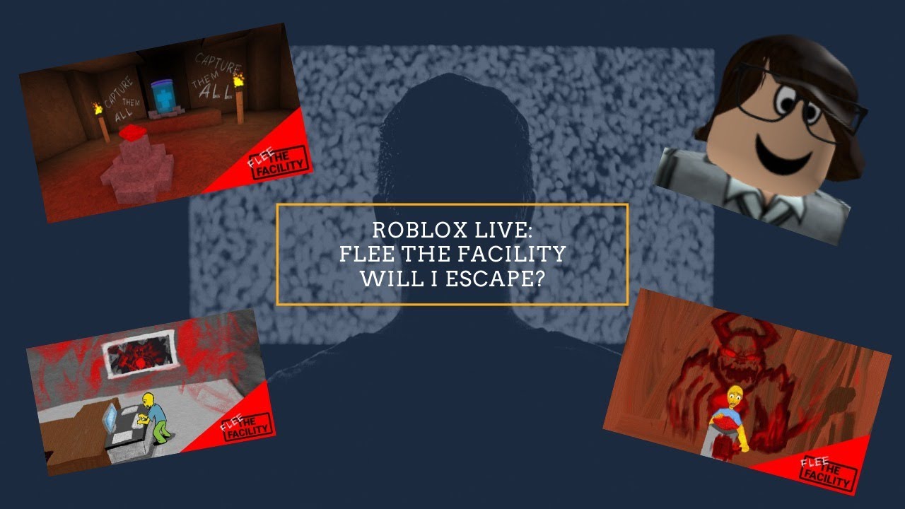 Escape The Beast Roblox Flee The Facility Live Youtube - roblox high school face videos roblox flee the facility