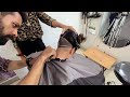 Sister&#39;s sweet revenge haircut | Shaved undercut with short bob | Indian girl haircut