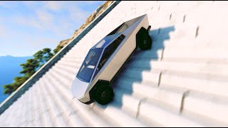 Cars vs Steepest Stair #7 (BeamNG Drive)