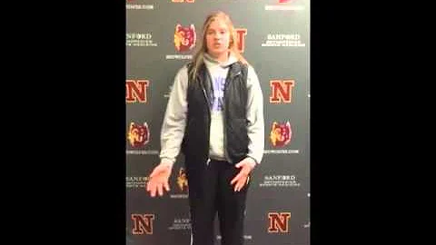 Jill Conrad Post-game versus MSUM
