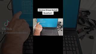 installing device driver Quantum software