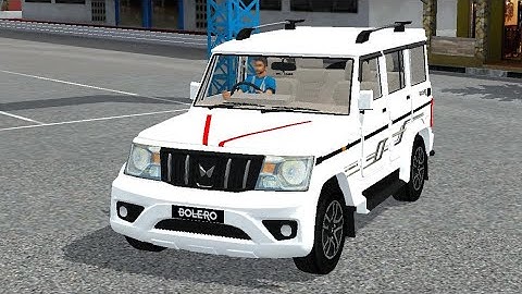 How To Download Mahindra Bolero 2025 Mod In Bus Simulator Indonesia| New Mahindra Bolero Mod Bussid