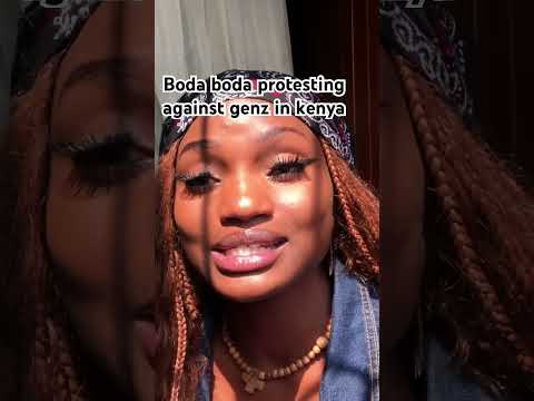 Boda Boda Supporting President In Kenya Kenya Bodaboda