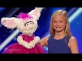 Darci Lynne Farmer 12 yo Ventriloquist Gets Golden Buzzer Season 12  America&#39;s Got Talent 2017