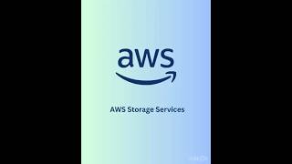 AWS Storage Services - S3, EBS, EFS