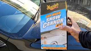 Meguiars Car Wash Snow Foam Cannon kit  - Review 2023 by DocMack Garage 847 views 1 year ago 3 minutes, 22 seconds