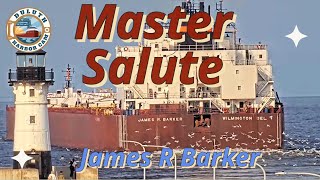 &quot;Master Salute&quot; James R Barker Departed Duluth 06/12/2023