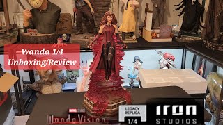 Iron Studios: Scarlet Witch Wanda 1/4 Statue Unboxing/Review