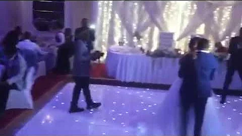 Charles Emeka invites bride & groom for first dance