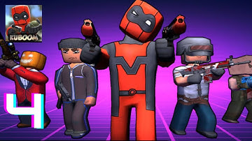 KUBOOM 3D: fps shooter Team deathmatch part 4 watch if tou are bored