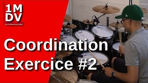 1MDV - The 1-Minute Drum Video #139 : Coordination Exercice #2