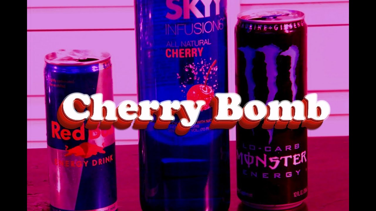Hello daddy hello mom cherry bomb. Черри бомб. Bomb Bar напиток. Red Bomb напиток. Энергетики Cherry Bomb.