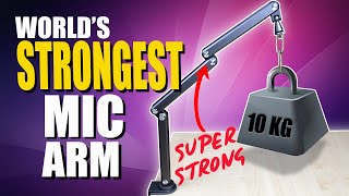 Tested! - Worlds Strongest Mic Boom Arm!