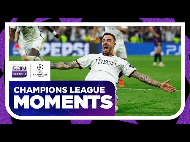 Joselu's LATE double sends Real Madrid to the Final! | UCL 23/24 Moments class=