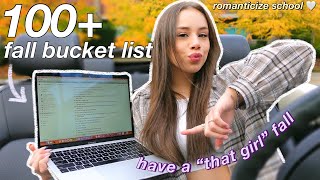 100+ FALL BUCKET LIST IDEAS that you'll actually want to do! *THAT GIRL FALL EDITION*