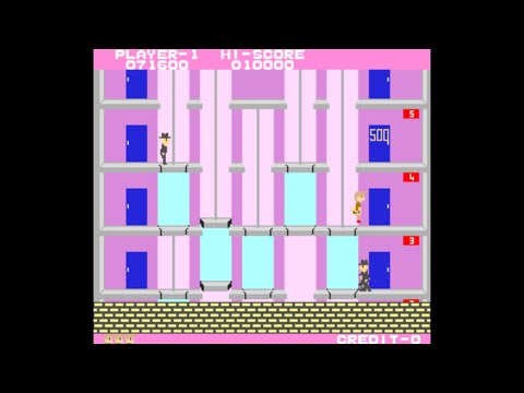 Elevator Action [Arcade Longplay] (1983) Taito Corporation {EA, 5 PCB version, 1.1}