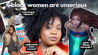 UNPOPULAR OPINIONS You&#39;re Not Going to Like, but Who Cares! Black Women Relaxing Natural Hair + More