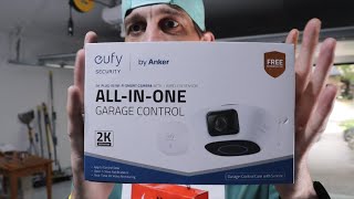 COMPLETE Unboxing, Setup, and Troubleshooting for the NEW Eufy ALL-IN-ONE Garage Control & Camera!!