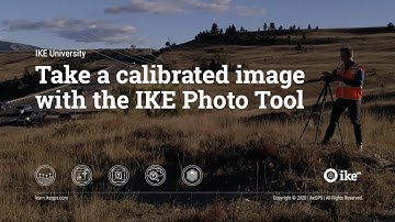 How to take a calibrated image with the IKE Photo tool