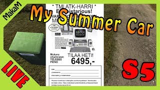 My Summer Car LIVE S5 #16 - Számítógép! (nem MOD/PLUGIN) видео Plug-in | WebSphereRus