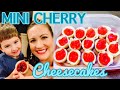 EASY &amp; TASTY MINI CHERRY CHEESECAKES // PERFECT FOR CROWDS &amp; PARTIES // Contemporary Mama