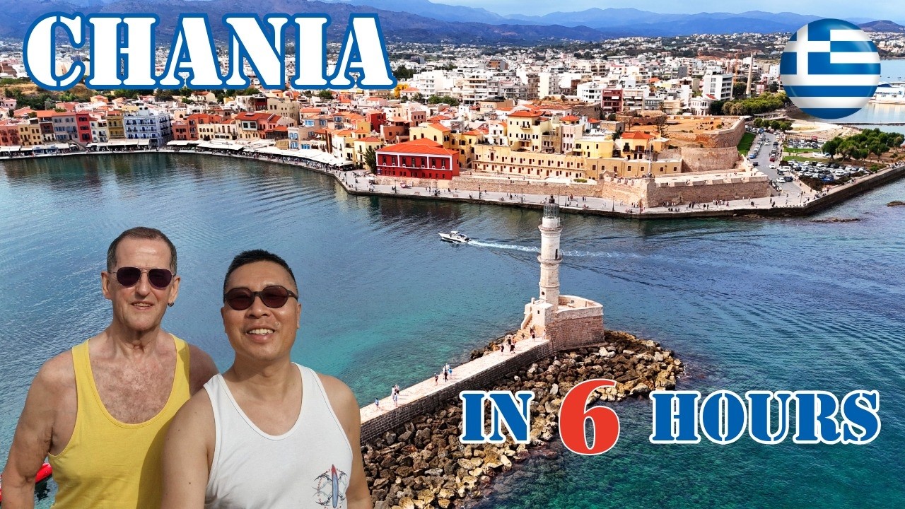 Chania (Crete) 🇬🇷 Old Town in 6 Hours (Voyager of the Seas EP3)