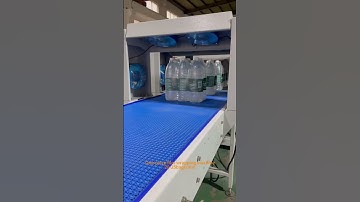 mineral water one-piece film wrapping machine,bottle packaging machine #factory #packagingmachine